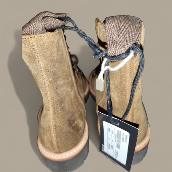 Grenson Brown Suede Boots - Picture 3 of 6